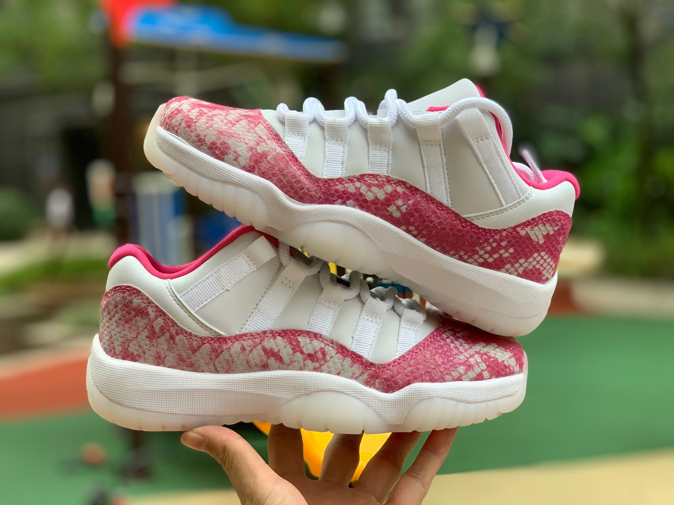 2020 Air Shoe Jordan 11 Low 'Pink 