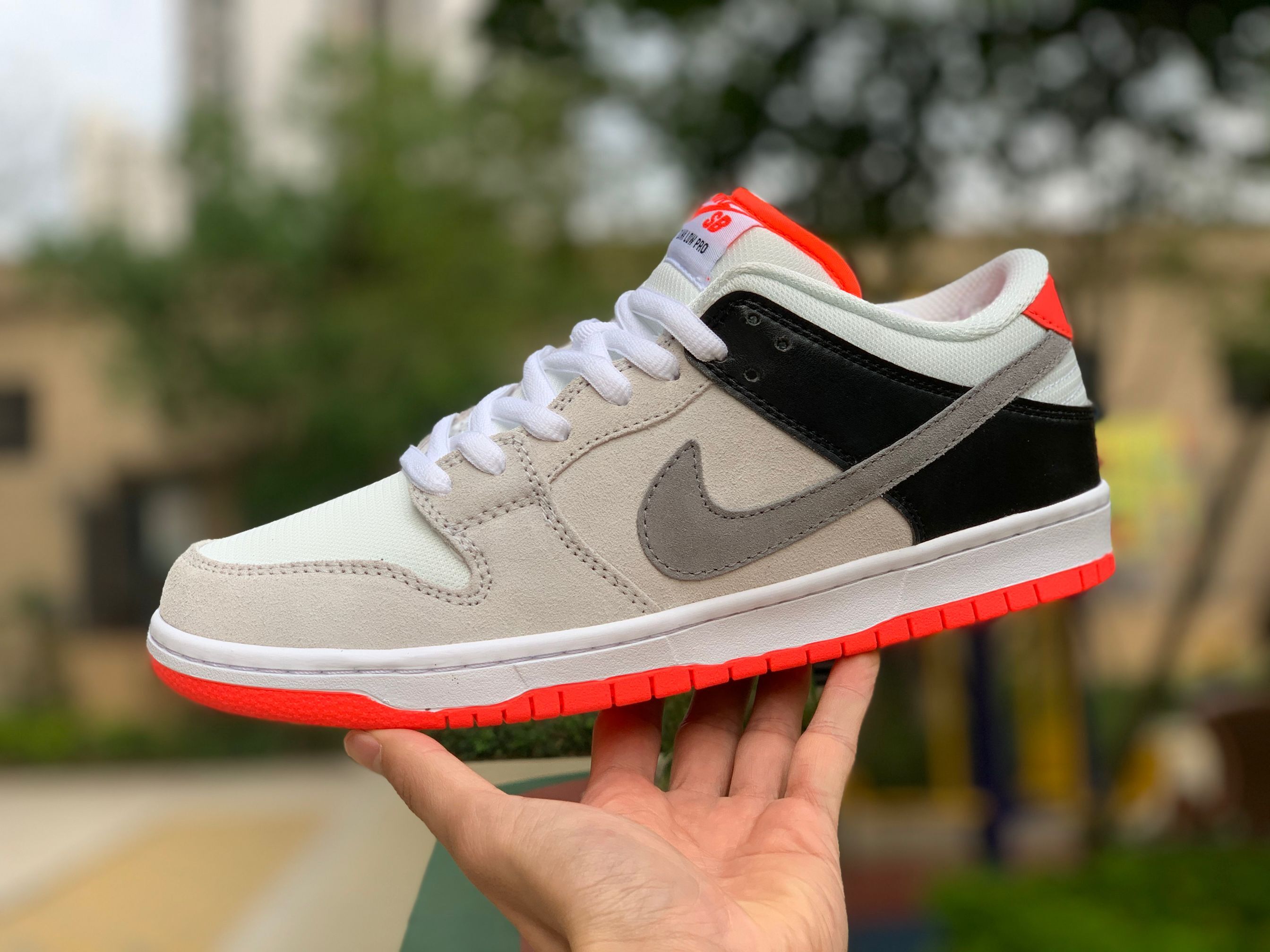 2020 Release Nike SB Dunk Low “Infrared” Skate Shoes CD2563004